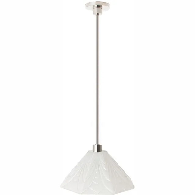 Coloured by Art Hanglamp Nouveau Twinkling Geëtst 20's Nikkel - Art Deco Trade