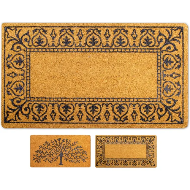 Ibenzoa Kokosvezel Voetmat voor Binnen en Buiten - 40x70 cm klassiek