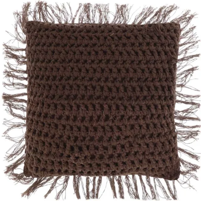 Unique Living Kussen Tufo 45x45cm Coconut Bruin