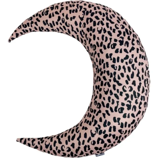 VanPauline Maankussen - Blush pink leopard