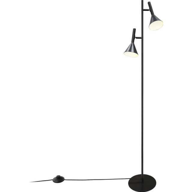 Nordlux Kelvis Vloerlamp (Ø37 cm) Zwart