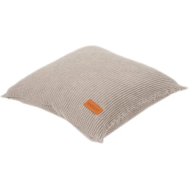 Town & Country Everest Kussenhoes - 50 x 50 cm - Sand Bruin zand