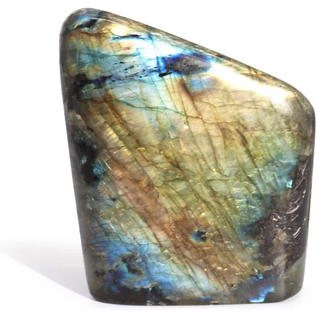 Ancient Wisdom Edelsteen - Labradoriet grote stenen multicolor 635-750 gram 80-110 mm - mineralen - kristallen - chakra - natuurproducten - edelstenen