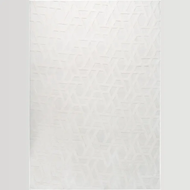 Beliani ANTERO - Vloerkleed - Gebroken wit - 160 x 230 cm - Polyester