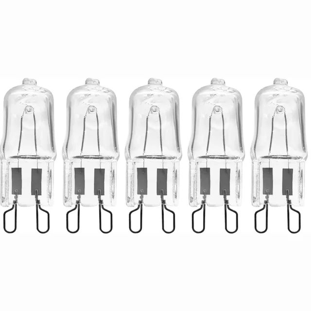 Modee Ovenlamp Halogeenlamp G9 - 25W 260lm 230V - Warm Wit Licht - 300 Graden - Dimbaar - 5 stuks