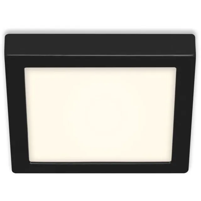 B.K.Licht Briloner Leuchten - Led-plafondlamp, plafondlamp, 16,5 watt, 1.600 lumen, 4.000 kelvin, zwart-wit