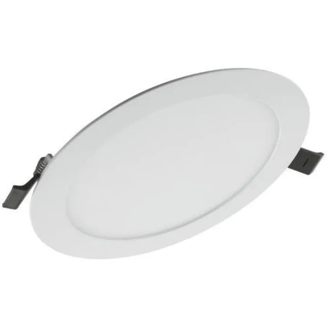 LEDVANCE Downlight Slim Alu Wit 16W 1600lm 90D - 830 Warm Wit | Zaagmaat 175 IP44