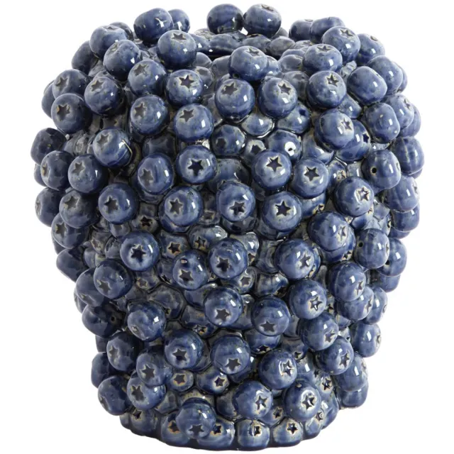 Light & Living Vaas BERRIES - Ø25.5x27 cm - Blauw