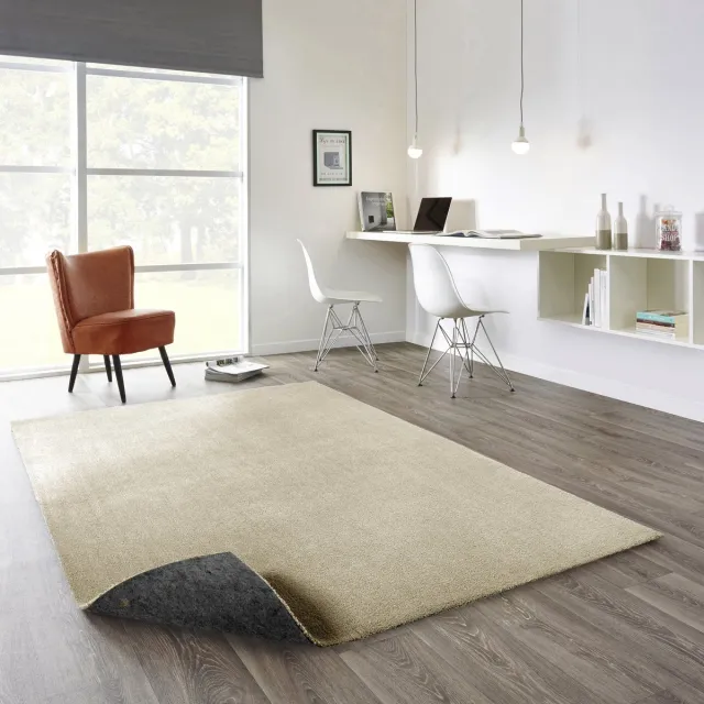 Sunday rugs Cloud – Vloerkleed – 200x290cm – Beige – Laagpool – Slip Resistance – Woonkamer & Slaapkamer – Extra zacht – Bevat gerecycleerde vezels – Wasbaar & droogkast 40°C – Versnijdbaar op maat