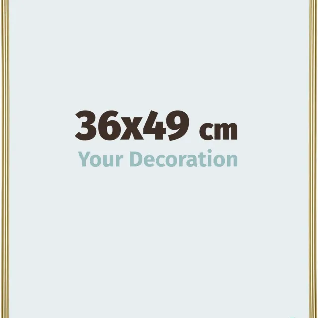 yd. Your Decoration - Fotolijst 36x49 cm - Kunststof - Goud - Annecy