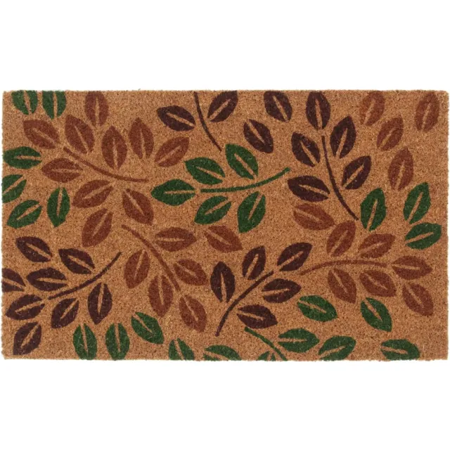 vidaXL Deurmat 45x75 cm getufte kokosvezel naturel