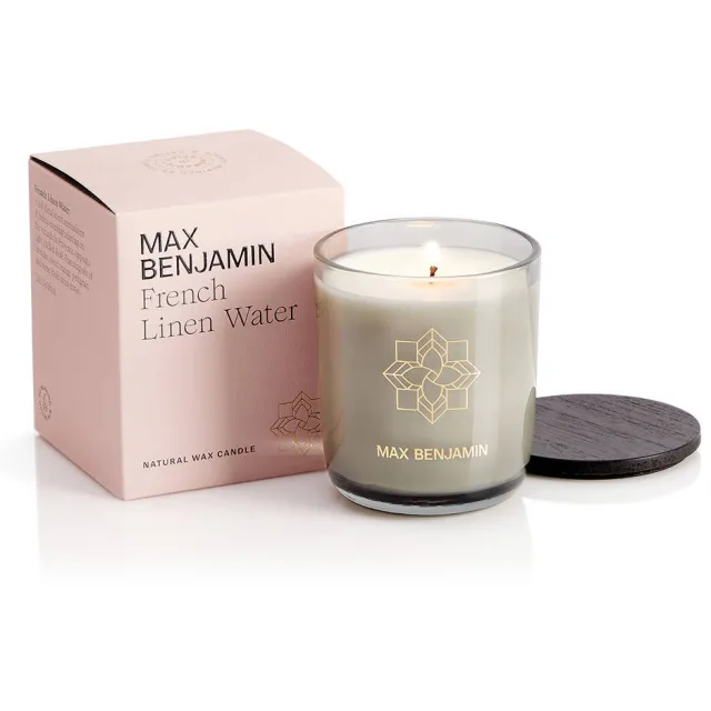 Max Benjamin geurkaars - French Linen Water lichtroze