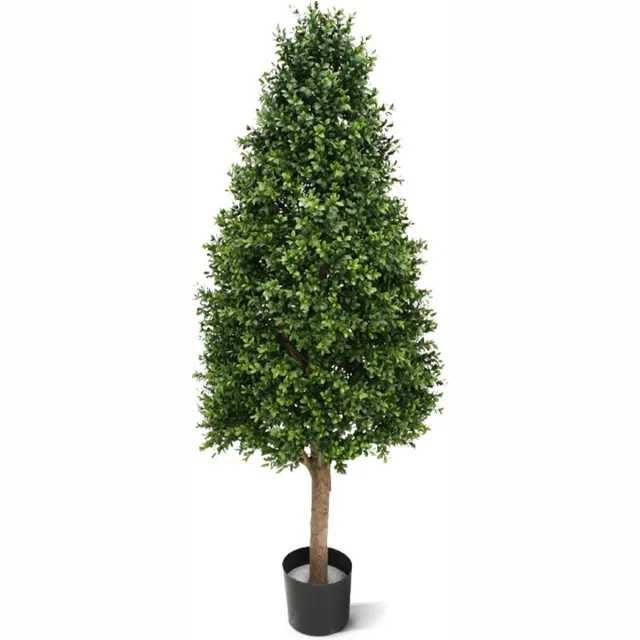 maxifleur Kunstplanten Kunst Buxus Tower plant 140cm - UV bestendig Groen