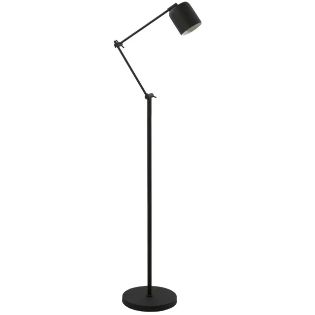 Light & Living Vloerlamp G9 73x25x150 cm RIJEKA mat zwart+dimmer