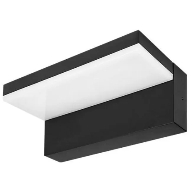 Master Led Wandlamp Hestio 9W IP44 Zwart 4000K