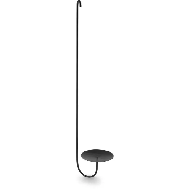 vtwonen Kaarsenhouders - Decoratie - Kandelaar van Metaal - Zwart - 65cm