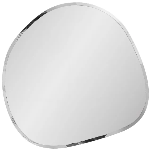 Nest of Nora Wandspiegel organische vorm met facetrand 50x50 cm - Glas Transparant