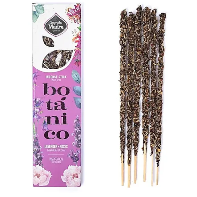 Phoenix Import Mani Bhadra Sagrada Madre Botanische wierook Lavendel & Rozen bruin