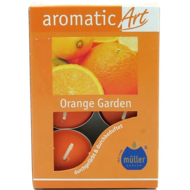 Müller Muller Waxine Geurkaarsen Oranje "Orange Garden"