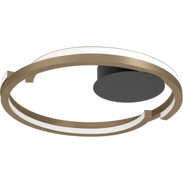 Eglo Mezzomonte Plafondlamp - Ø 48 cm - Brons/Zwart/Wit - Instelbaar wit licht - Dimbaar