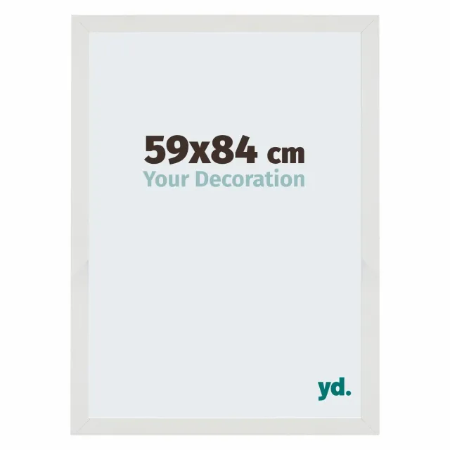 yd. Your Decoration - Fotolijst 59x84 cm - MDF - Wit Mat - Mura