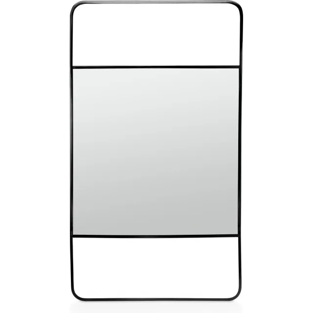 vtwonen Spiegel in Frame - Zwart - 105x60cm