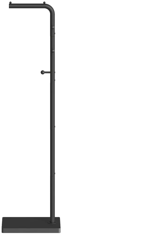 Mura Logistiek Mura Kapstok - Kledingrek - 176 cm - Zwart