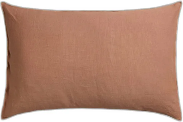 Himla Sunshine kussen Stitch Grounded - 40 x 60 cm Roze