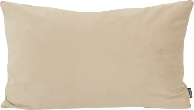 Gek op Kussens! Sierkussen Velvet Beige Long | 30 x 50 cm | Velvet/Polyester