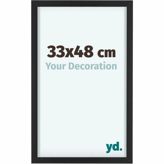 yd. Your Decoration - Fotolijst 33x48 cm - Aluminium - Zwart - Virginia