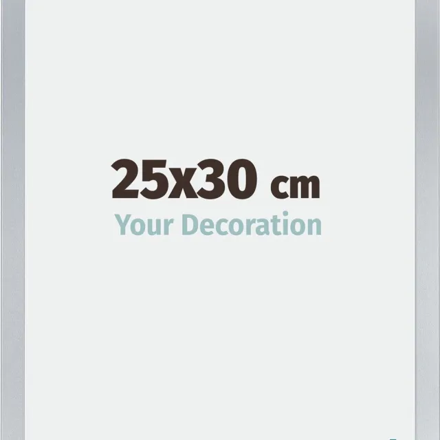 yd. Your Decoration - Fotolijst 25x30 cm - MDF - Zilver Glans - Catania