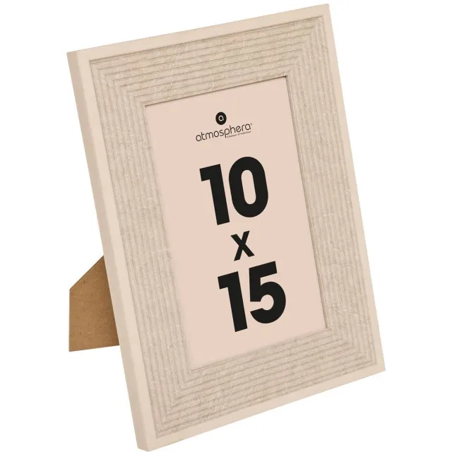 Atmosphera Créateur d'intérieur® Fotolijst met steeneffect 10x15 cm MISSY Beige