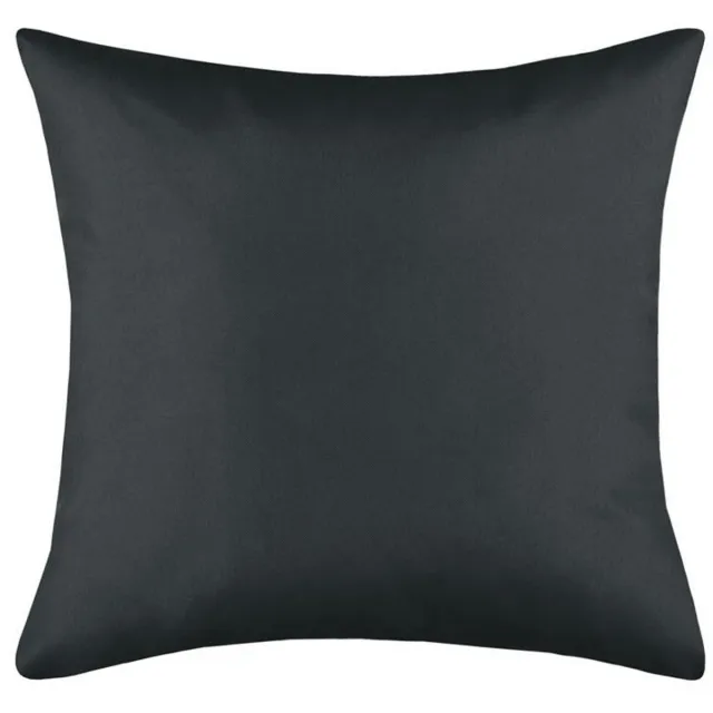 Stof Textile sierkussen Hawaii - antraciet - 40 x 40 cm - bank kussens - binnen/buiten - polyester