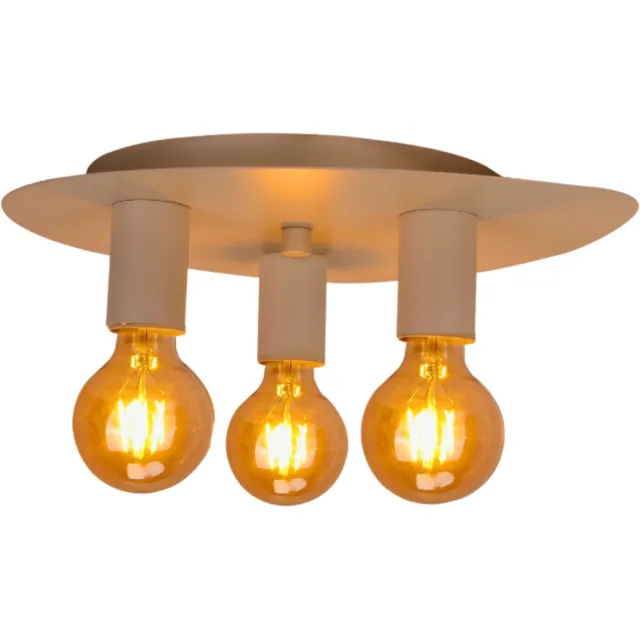 Chericoni Verlichting Chericoni Colorato Plafondlamp - 3-lichts - Creme - Metaal