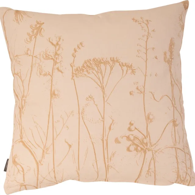 Mars & More Josefine sierkussen - beige gebloemd - 45 x 45 cm
