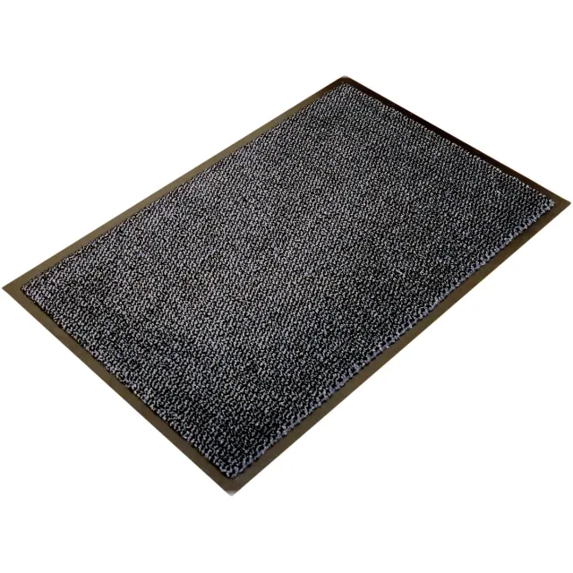 Floortex deurmat Doortex Ultimat formaat 60 x 90 cm grijs