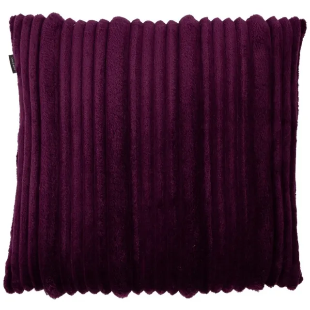 Linen & More Strepen - sierkussen paars - 45 x 45 cm