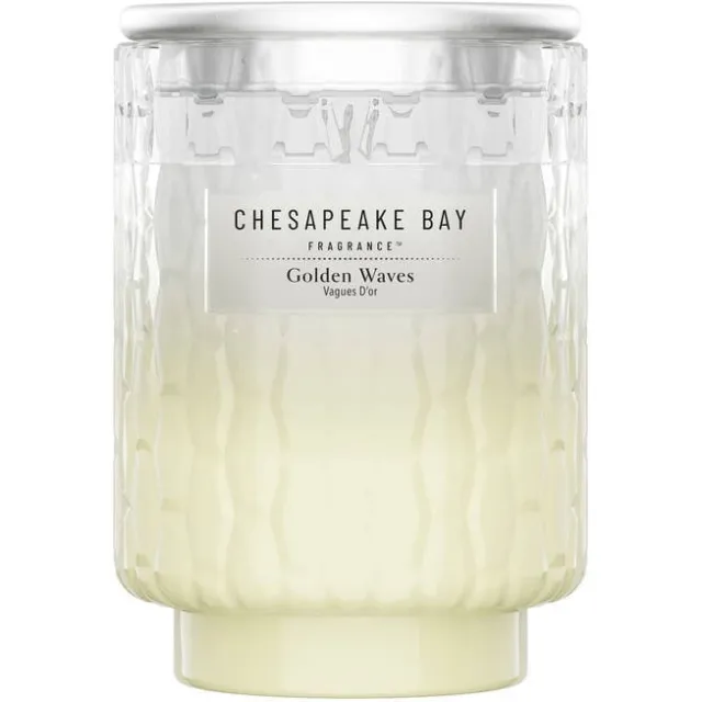Chesapeake Bay Fragrance geurkaars- Golden Waves Medium geel