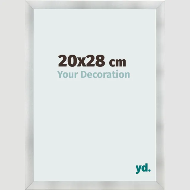 yd. Your Decoration - Fotolijst 20x28 cm - MDF - Aluminium Geborsteld - Pisa