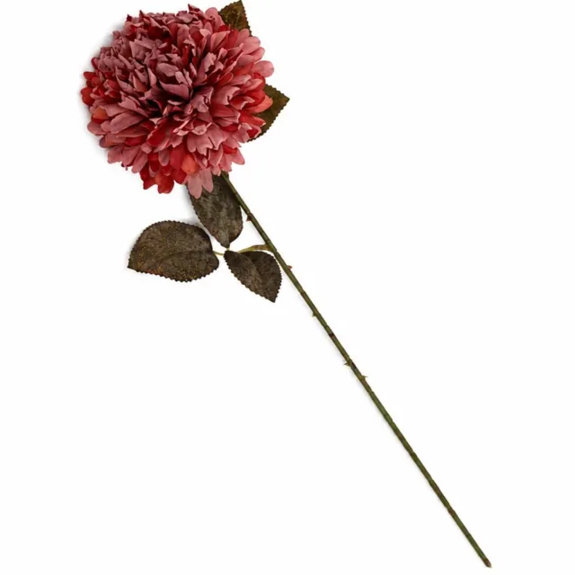 homebound by ky Kunstbloem Chrysant enkel 52cm fucshia Roze