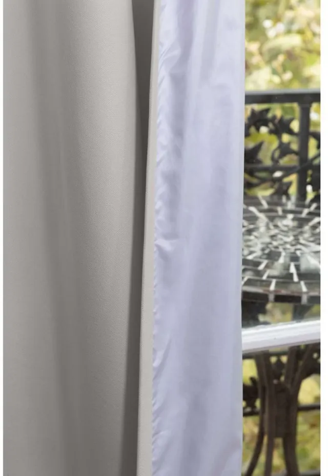 Moondream ThermActiv® Winter+Zomer Thermisch Gordijn | Anti-Koude en Anti-Warmte Isolatie | Gepatenteerde Technologie | EU-fabricaat | Plooiband | Grijs MC17 | 130 x 250 (BxH) cm
