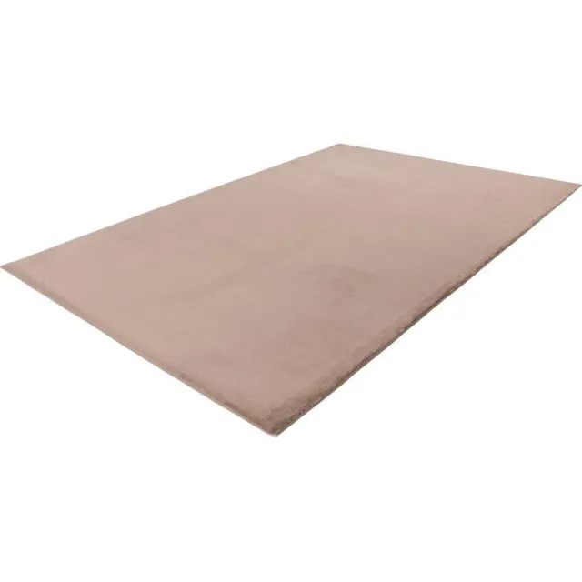 Lalee Taupe vloerkleed - Superzachte Fluffy kleed - Hoogpolig - effen Vloerkleed – Fluffy - Tapijt – Karpet - 200x290 cm taupe