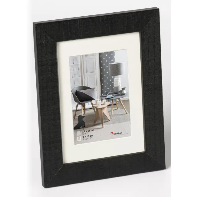 Walther Home - Houten lijst - Fotoformaat 13x18 cm - Zwart