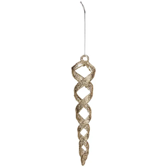 Atmosphera Créateur d'intérieur® SDN GLASDRUPPEL GOUD STREEP 17CM Dore