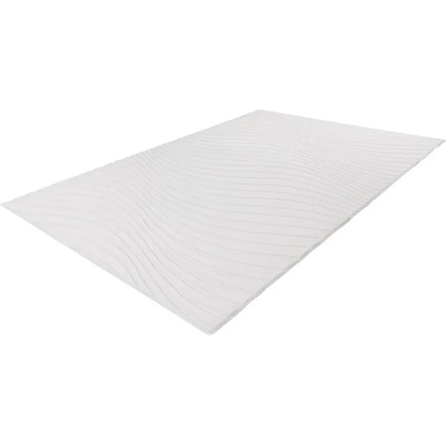 Lalee Comfort - Japandi Vloerkleed - Superzacht - Karpet - Tapijt hoog laag polig effen Fluffy 120x170 cm ivoor gebroken wit