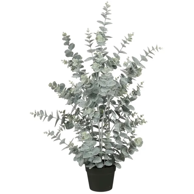 Mica Decorations Eucalyptus Kunstplant in Pot - H97 x Ø38 cm - Groen