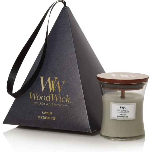 Woodwick Hourglass Geurkaars Deluxe Giftset - Mini