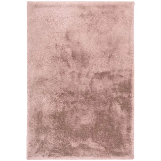 Dutch XXL Fluffy Vloerkleed | Tapijt | Boundless | Uni | Poederroze | 160x230 cm