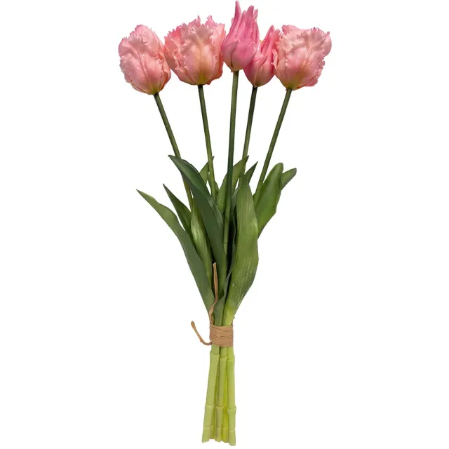 Clayre & Eef Kunstbloem Roze Kunststof
