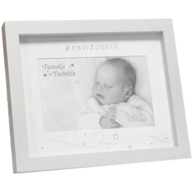 Bambino fotolijstje grandchild twinkle twinkle ivoorwit